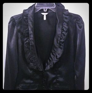 Black Satin Dinner Blouse